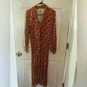 Just Fab women’s size small geometric patterned dress